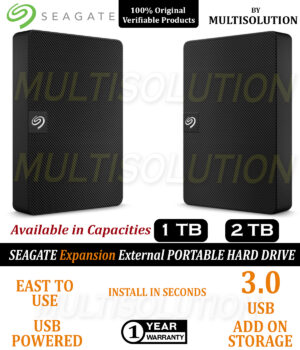 Seagate Expansion Portable Hard Drive External HDD – USB 3.0 for PC Laptop